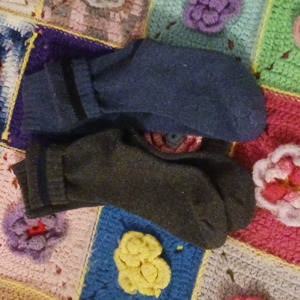 New Cotton&Wool Socks! Khaki,Tan,LtGray,Black,Dk Gray,Blue6prs. NEW!NEVER WORN!! - Picture 4 of 4